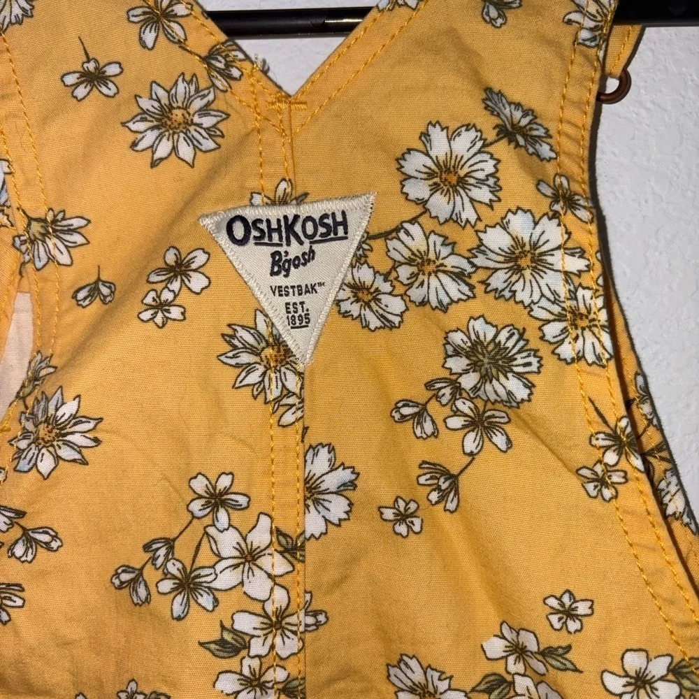 Daisy Knit Denim Shortalls Toddler Girl